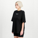 Футболка женская Alpha Industries Logo Backprint 15606203 - черная