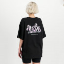 Футболка женская Alpha Industries Logo Backprint 15606203 - черная