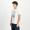 Мужская футболка Alpha Industries Hawaii 15652509 - белая