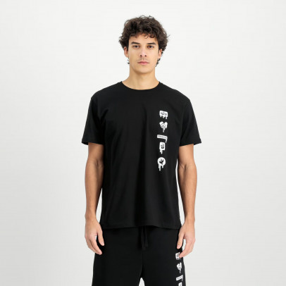 Мужская футболка Alpha Industries Freedom 15653903 - черная