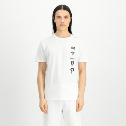 Мужская футболка Alpha Industries Freedom 15653909 - белая