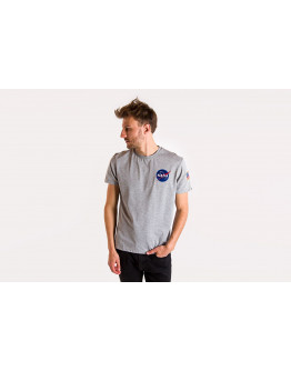 Футболка Alpha Industries Space Shuttle T 17650717 - серый