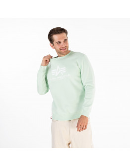 Свитшот Alpha Industries Basic 17830243 - зеленый