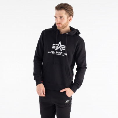Худи Alpha Industries Basic Hoody 17831203 - черное