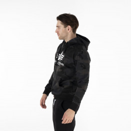 Худи Alpha Industries Basic Hoody Camo 178312C125 - серо-коричневый