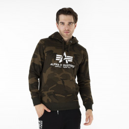 Кофта Alpha Industries Basic Hoody Camo 178312C239 - многоцветная