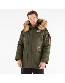 Куртка Alpha Industries N3B Airborne 188141257 - зеленая