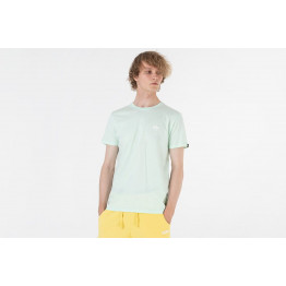 Футболка Alpha Industries Basic T Small Logo 18850543 - зеленая