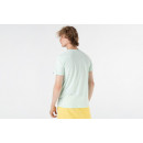 Футболка Alpha Industries Basic T Small Logo 18850543 - зеленая