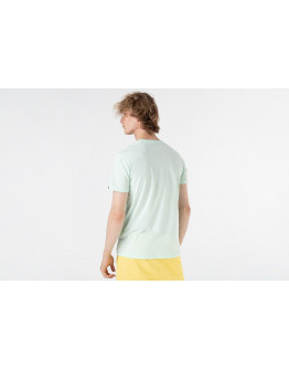 Футболка Alpha Industries Basic T Small Logo 18850543 - зеленая