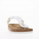 Женские шлепанцы Birkenstock Gizeh BF 1005300 - белые