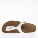 Женские шлепанцы Birkenstock Gizeh BF 1005300 - белые