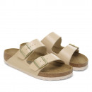 Женские шлёпанцы Birkenstock Arizona BF 1013070 - бежевые