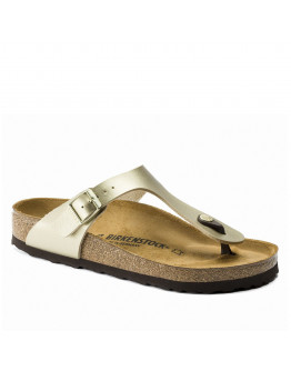 Женские шлепанцы Birkenstock Gizeh 1016108 - золотые