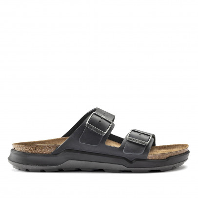 Мужские шлепанцы Birkenstock Arizona Crosstown 1018461 - черные