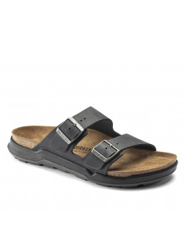 Мужские шлепанцы Birkenstock Arizona Crosstown 1018461 - черные