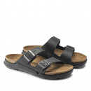 Мужские шлепанцы Birkenstock Arizona Crosstown 1018461 - черные