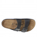 Мужские шлепанцы Birkenstock Arizona Crosstown 1018461 - черные