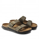 Мужские шлепанцы Birkenstock Arizona Crosstown 1018463 - коричневые