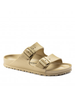 Кроксы Birkenstock Arizona Essentials 1022465 - золотые