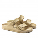 Кроксы Birkenstock Arizona Essentials 1022465 - золотые
