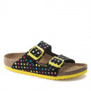 Детские шлепанцы Birkenstock Arizona Rivet Logo Kids 1023399 - многоцветные