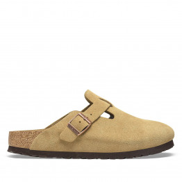 Классические сланцы unisex Birkenstock Boston 1026181 - бежевые