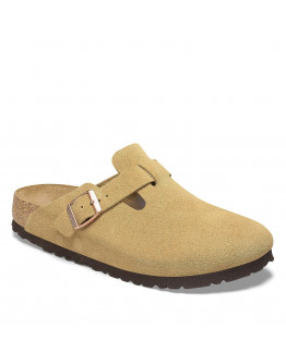 Классические сланцы unisex Birkenstock Boston 1026181 - бежевые