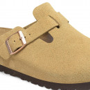 Классические сланцы unisex Birkenstock Boston 1026181 - бежевые