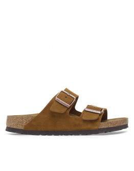 Мужские шлепанцы Birkenstock Arizona 1027082 - коричневые