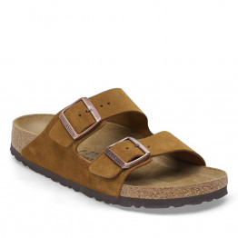 Мужские шлепанцы Birkenstock Arizona 1027082 - коричневые