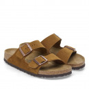 Мужские шлепанцы Birkenstock Arizona 1027082 - коричневые