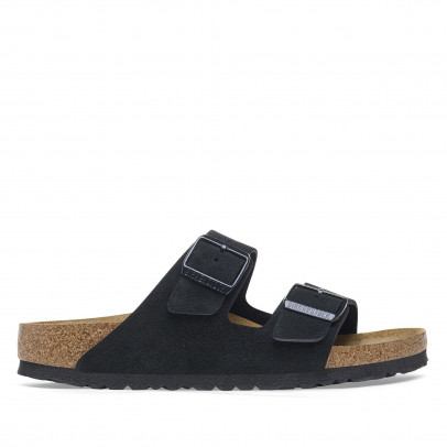 Мужские шлепанцы Birkenstock Arizona 1027152 - черные