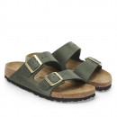 Женские шлепанцы Birkenstock Arizona 1027948 - зеленые