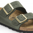 Женские шлепанцы Birkenstock Arizona 1027948 - зеленые