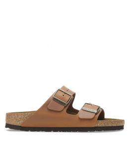 Мужские шлепанцы Birkenstock Arizona 1028272 - коричневые