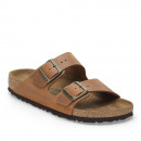 Мужские шлепанцы Birkenstock Arizona 1028272 - коричневые