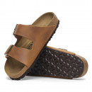 Мужские шлепанцы Birkenstock Arizona 1028272 - коричневые
