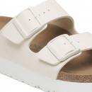 Женские шлёпанцы Birkenstock Arizona PAP Flex Platform 1029127 - бежевые