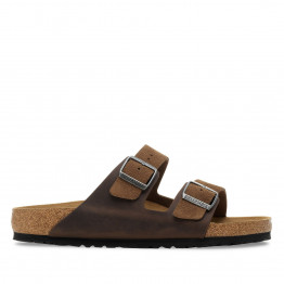 Мужские шлепанцы Birkenstock Arizona 1030677 - коричневые
