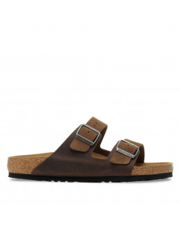 Мужские шлепанцы Birkenstock Arizona 1030677 - коричневые