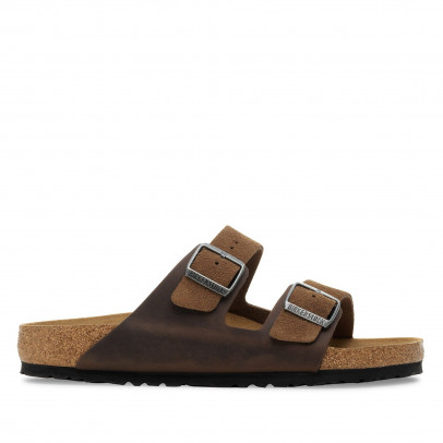 Мужские шлепанцы Birkenstock Arizona 1030677 - коричневые