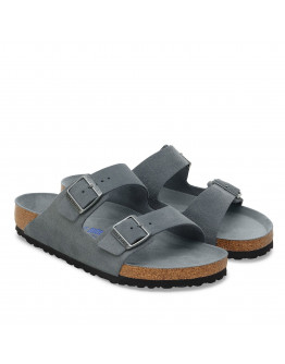 Мужские шлепанцы Birkenstock Arizona 1030860 - серые