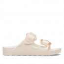 Детские шлепанцы Birkenstock Arizona Flower Eva 1031291 - бежевые