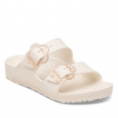 Детские шлепанцы Birkenstock Arizona Flower Eva 1031291 - бежевые
