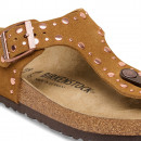 Женские шлепанцы Birkenstock Gizeh Rivet 1031649 - коричневые