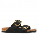 Женские шлепанцы Birkenstock Arizona Big Buckle 1032881 - черные