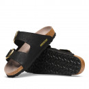 Женские шлепанцы Birkenstock Arizona Big Buckle 1032881 - черные