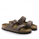 Кирзовые шлепанцы Birkenstock Arizona Birko-Flor 151181 - коричневые