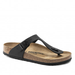 Женские тапочки Birkenstock Gizeh 43693 - черные